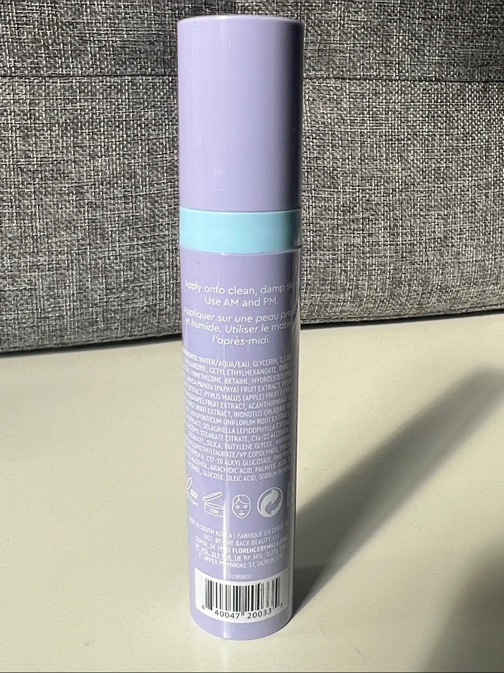 Florence by Mills, plump to it hydrating facial Lavender Hydrating Facial Moistu